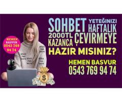 GÖRÜNTÜLÜ SOHBET SİTELERİ İLANLARI   EVDEN EK GELİR EK İŞ FIRSATLARI