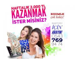 BAYANLARA HAFTALIK 2000TL KAZANMA FIRSATI