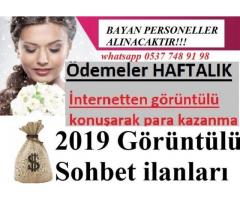 8000.00 ₺ GORUNTULU SOHBET OPERATORU İŞ İLANLARI