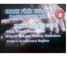 Aksaray / Ortaköy / Erkek Hasta Bakıcı Arayanlar / 0 543 932 3898