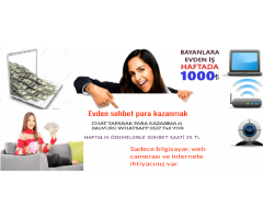 SOHBET SİTELERİNDE ÇALIŞMA İMKANI