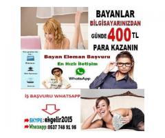 BAYAN SOHBET OPERATÖRLERİ ARANIYOR