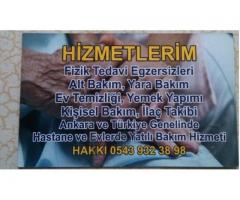 Adana Aladağ Erkek Yaşlı Bakıcısıyım / 0 543 932 3898