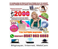 BAYANLARA EVDEN EKİŞ İMKANI