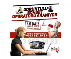 GÖRÜNTÜLÜ SOHBET  BİLGİSAYAR BAŞINDA İNTERNETTEN EK İŞ İMKANI 2000tl