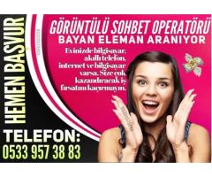 GÖRÜNTÜLÜ SOHBET OPERATÖRÜ HAFTALIK ÖDEME İMKANI