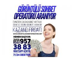 GÖRÜNTÜLÜ SOHBET OPERATÖRÜ 30TL