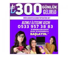 GÖRÜNTÜLÜ SOHBET OPERATÖRÜ 30TL