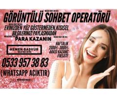 Görüntülü Sohbet Operatörü