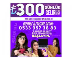 Görüntülü Sohbet Operatörü