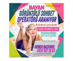 BAYAN SOHBET OPERATORU - HAFTALIK ÖDEME