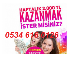 canlı sohbet sitemizde haftalık ödemeyle çalışmak istermisiniz