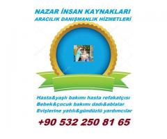 silivride yatılı bakıcı silivride yatılı hasta yaşlı bakıcısı 0 532 250 81 65