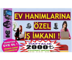 EVİNİZİN RAHATLIGINDA SAATLİK 30 TL