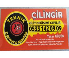 0533 142 09 09 VELİBABA ÇİLİNGİR ANAHTARCI