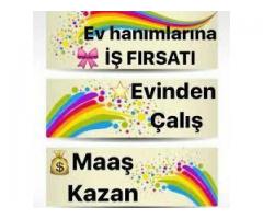 Evinizden is imkani