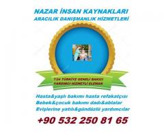 bakırköy,de yatılı bakıcı hasta yaşlı bakıcısı yabancı bakıcı evişlerine yardımcı 0 532 250 81 65