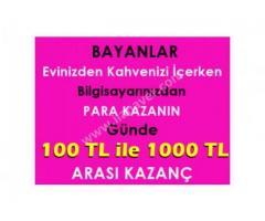 ORTALAMA HAFTALIK 6.500 TL Para Kazanma İmkanı
