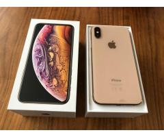 Apple iPhone XS 64GB = $450USD  , iPhone XS Max 64GB = $480USD ,iPhone X 64GB = $350USD