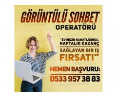 Görüntülü Sohbet Operatörü İŞ İLANI