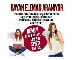 EVDE EK GELİR İMKANI bayan eleman