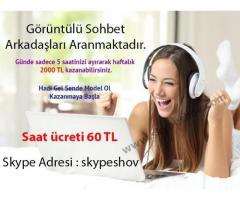 Görüntülü Sohbet Operatörü Skype