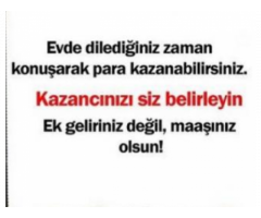 ZAMAN KAYBETMEDEN EKİBİMİZE KATILIN SİZDE KAZANIN