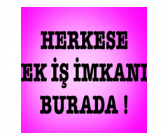 Bayanlara Evde Ek İş İmkanları