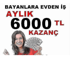 Sitemizde evden çalışıcak bayanlar