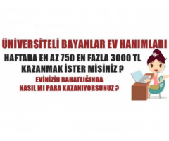 BİZİMLE ÇALIŞMAK İSTERMİSİNİZ