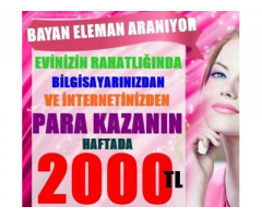 Sitemizde Çalışmanız Karşılıgında Haftalık 500 ile 1500 arası para kazanabilirsiniz