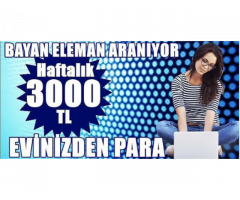 EK İŞ EK GELİR ARAYAN BAYANLAR 1000-2000 TL ARASINDA YÜKSEK KAZANÇ