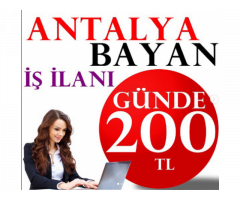 Sohbet Operatörü olarak çalışmak isteyen Bayanlar