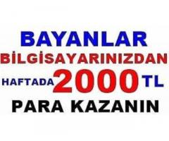 EKGELİR EVDEN EKİŞ İMKANI