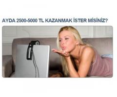 Saatlik 34 TL Haftalık ödeme