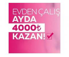 Görüntülü Sohbet Operatörü ol kendi evinden para kazan.