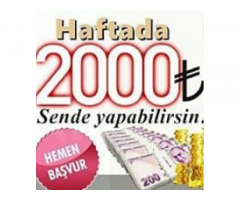 Chat yaparak para kazanmak isteyen bayanlar sizde ayda 5.000 tl ile 7.000 tl