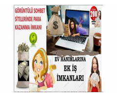 EV HANIMLARINA BAYAN ÖĞRENCİLERE EVDEN İŞ