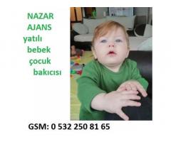 yatılı  bebek çocuk bakıcısı,dadı abla anne yardımcı0 532 250 81 65