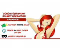 Sohbet Operatörü (Saati 34 TL) Whatshapp Destek 0534 616 0126