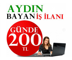 Bayanlara Evde İş İmkanı