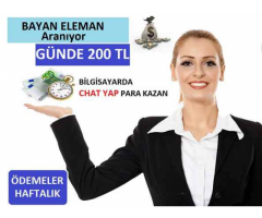 HAFTALIK 1500 TL BAYANLARA NETTEN EK İŞ FIRSATI