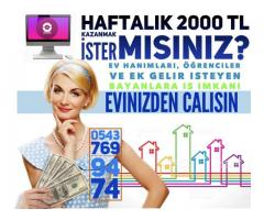 BAYAN ELEMAN ARANIYOR 2000TL