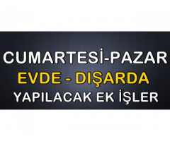 EKGELİR PARTTİME İŞ FIRSATLARI