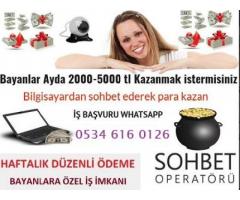 Görüntülü sohbet operatörü