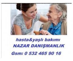 Manisa Akhisar Salihli Alaşehir Sarıgöl geneli hasta bakıcı