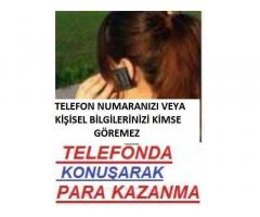 Görüntüsüz Sadece telefonla sesli konusacacak Saat hediyelerle  ücreti 40 ile 50 TL arası