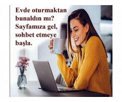 Web sitemizde canlı yayıncı olarak evinizden ek gelir sağlayabilirsiniz.