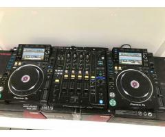 2x Pioneer CDJ-2000NXS2 + 1x DJM-900NXS2 mixer = 1899 EUR ,  WHATSAPP Chat : +27642105648