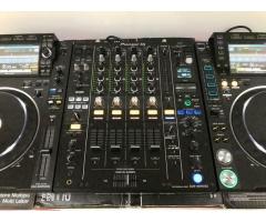 2x Pioneer CDJ-2000NXS2 + 1x DJM-900NXS2 mixer = 1899 EUR ,  WHATSAPP Chat : +27642105648